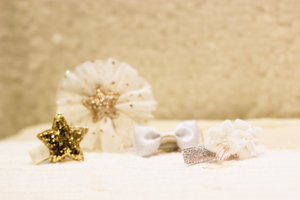 Sparkly hairclips