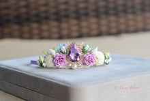 Load image into Gallery viewer, Lilac mermaid tiara hairband