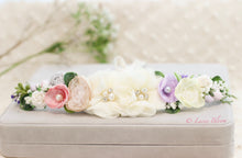 Load image into Gallery viewer, Bella Floral crown/hairband