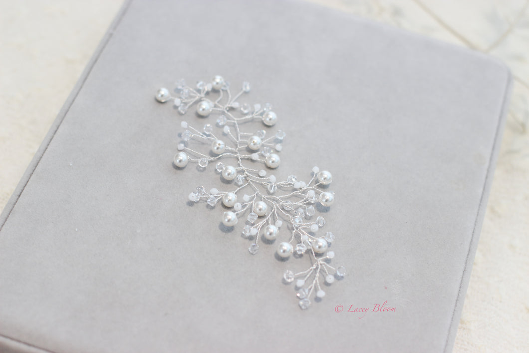 Eve Swarovski bridal hair accessory