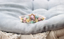 Load image into Gallery viewer, Dreamy Pastel Tiara hairband/matchy clip