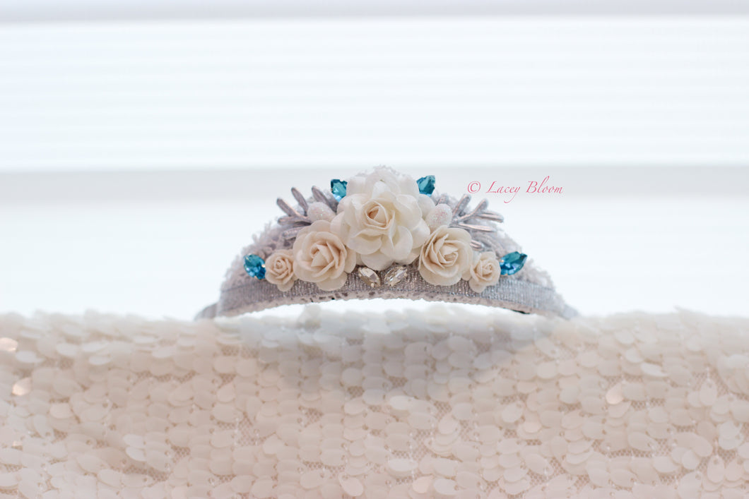 Elsa inspired crown hairband