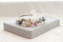Load image into Gallery viewer, Grace floral crown (beige)