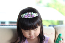 Load image into Gallery viewer, Lilac mermaid tiara hairband