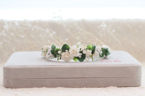 Gillian floral crown/hairband