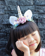Load image into Gallery viewer, Unicorn hairband (with ears)