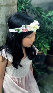 Bella Floral crown/hairband