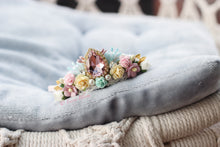 Load image into Gallery viewer, Dreamy Pastel Tiara hairband/matchy clip