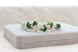 Gillian floral crown/hairband