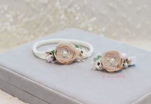 Divine petite dainty floral hairband
