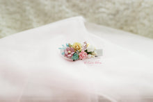 Load image into Gallery viewer, Dreamy Pastel Tiara hairband/matchy clip