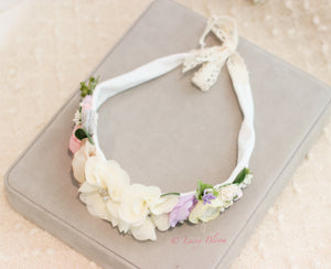 Bella Floral crown/hairband
